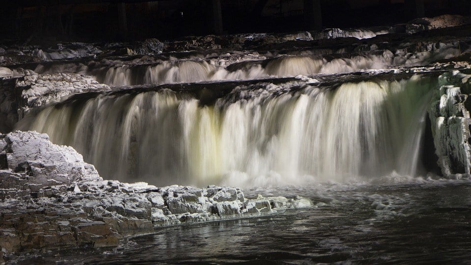 Admire the Famous Falls of Sioux