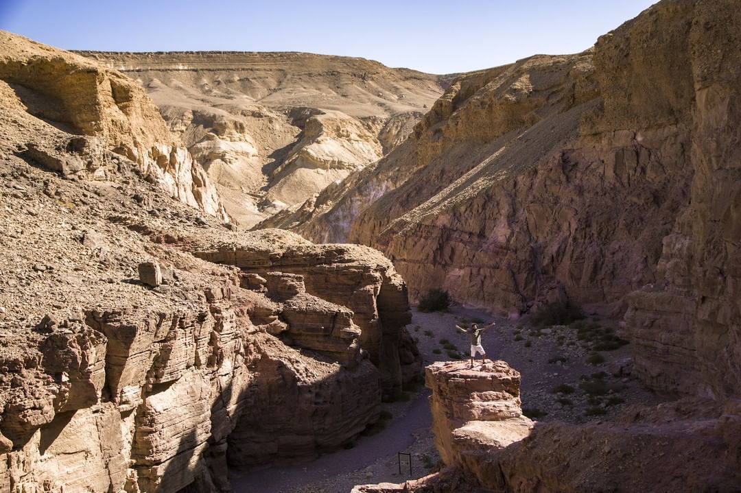 Hiking in the Red Canyon, Israel