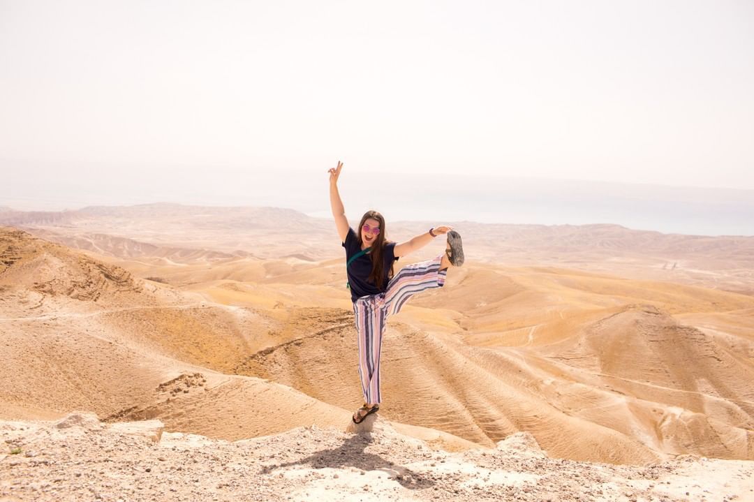 High kicks in the desert for Abraham Tours