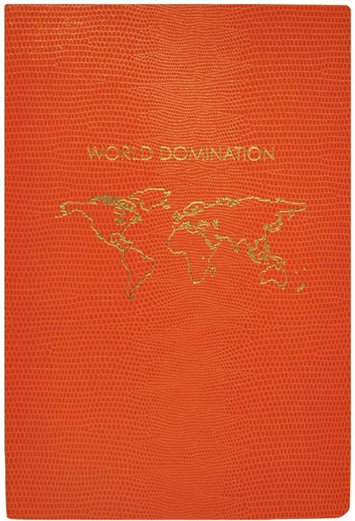 Sloane Stationery "World Dom" Soft Cover Notebook