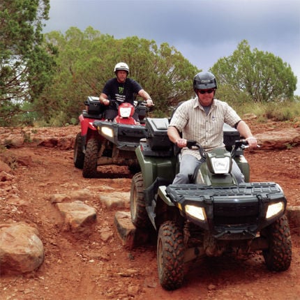 Explore on an ATV sedona