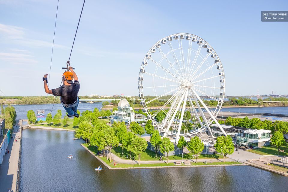 Fly Over the Old Port on a Zipline