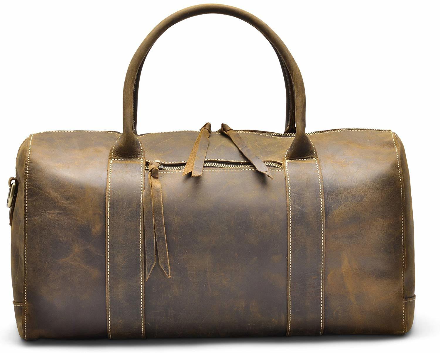 The 12 Best Leather Duffel Bags of 2023