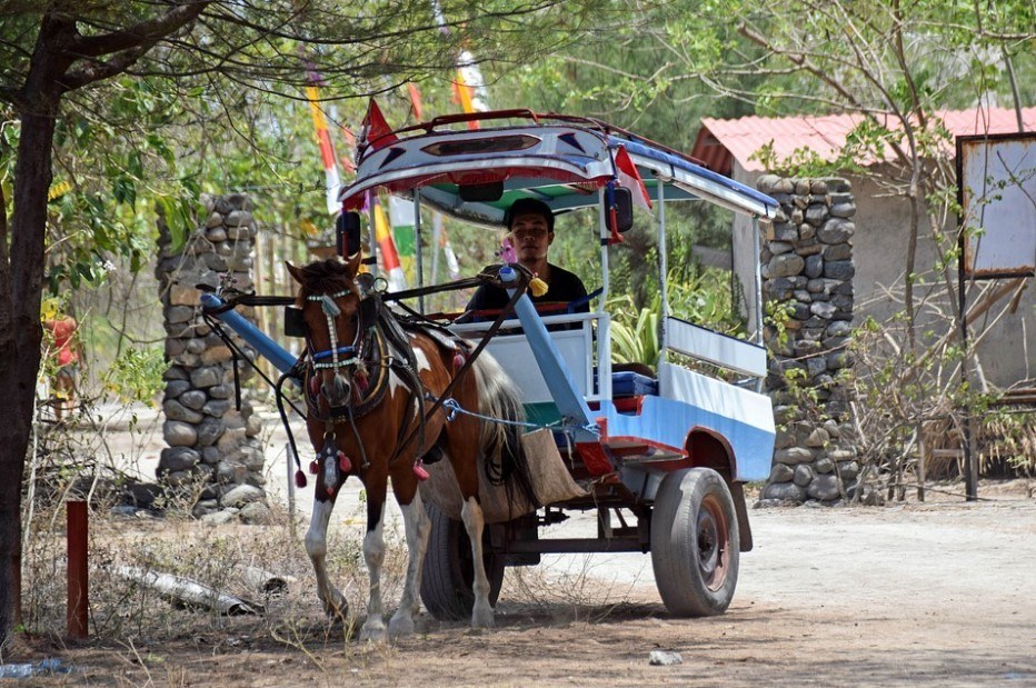 Is public transportation in Indonesia safe