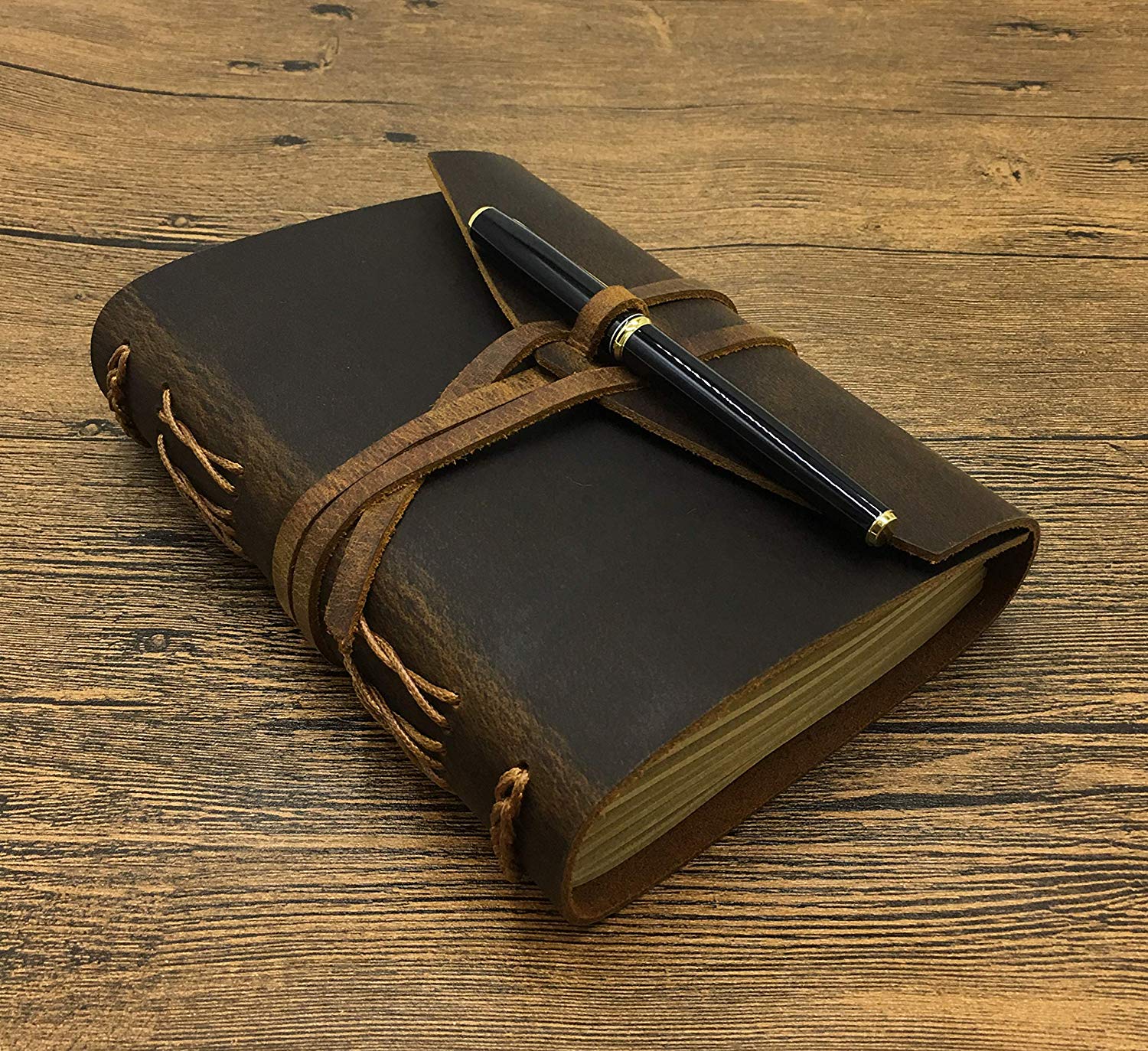 Leather Journal by FOFUN