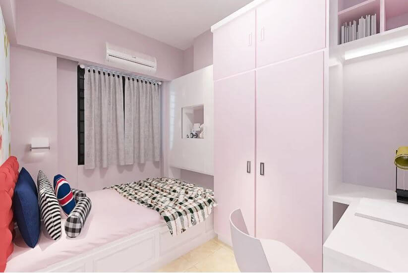 Light and colourful apartment
