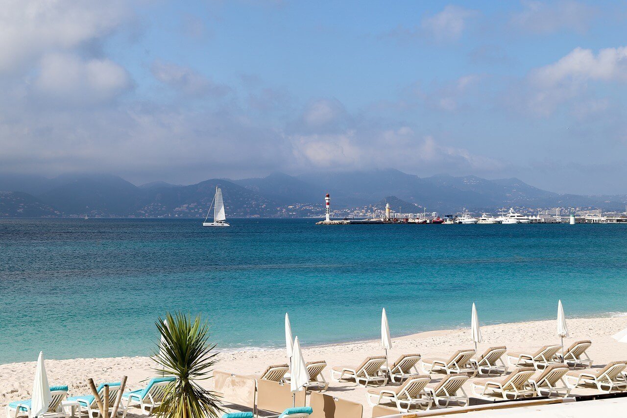 Beach in Monaco