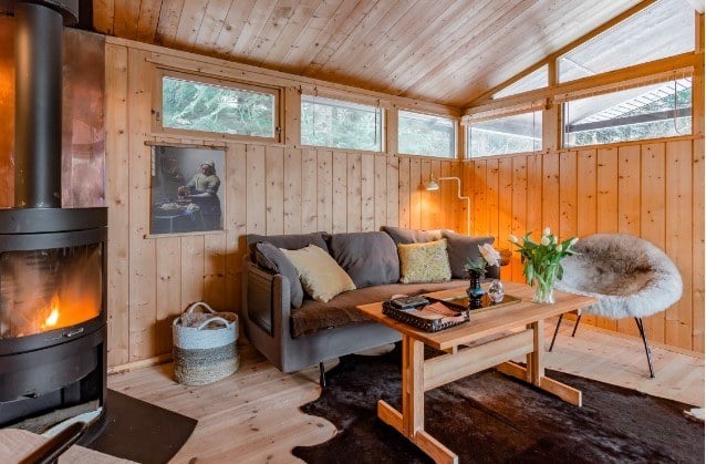 Nature cabin near Blue Lagoon, Iceland