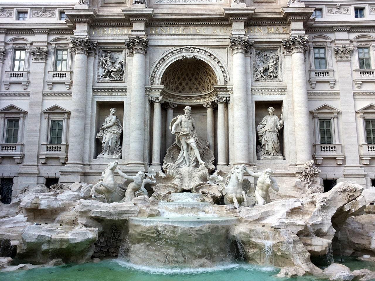 The Trevi Fountain