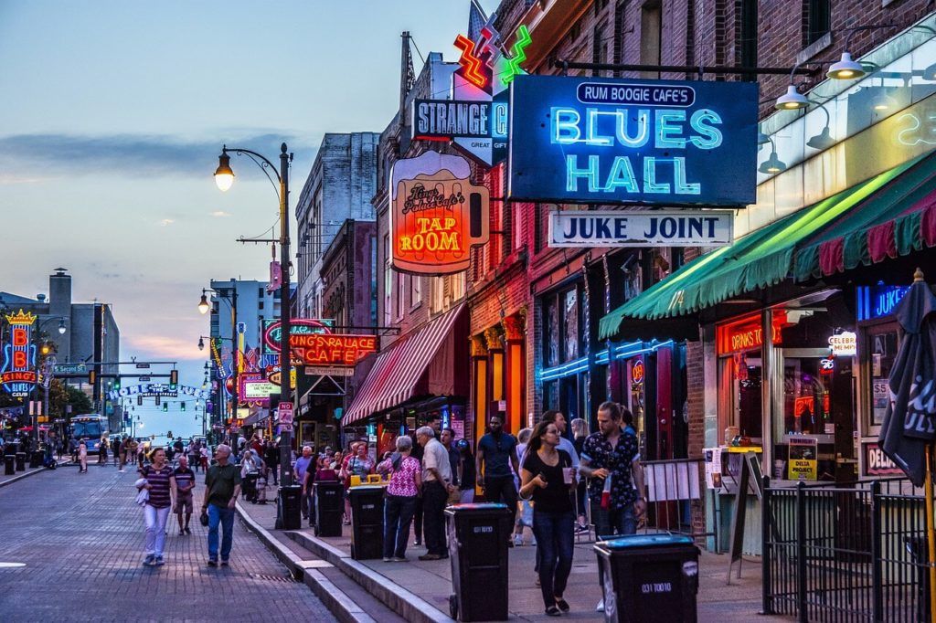 blues hall in memphis
