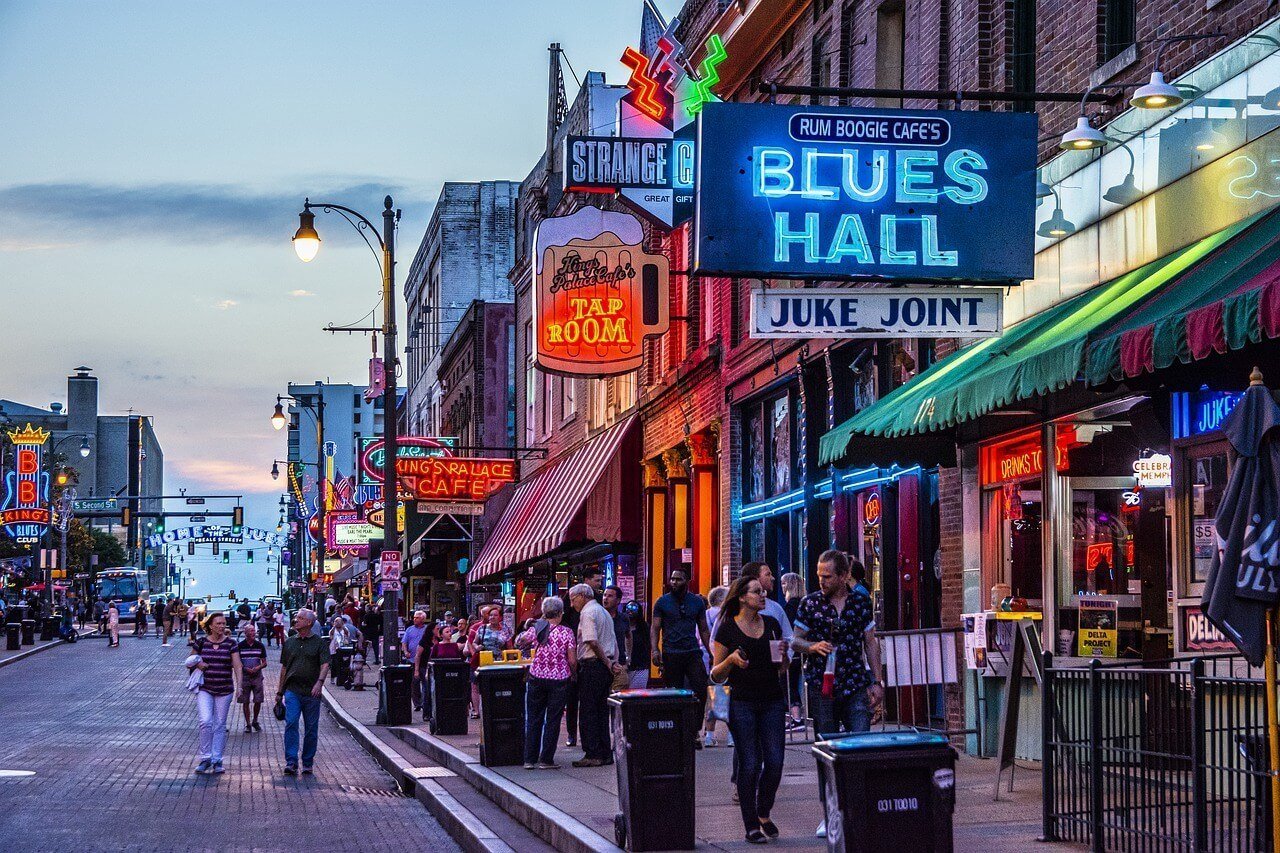 blues hall in memphis starting the great american musical road trip