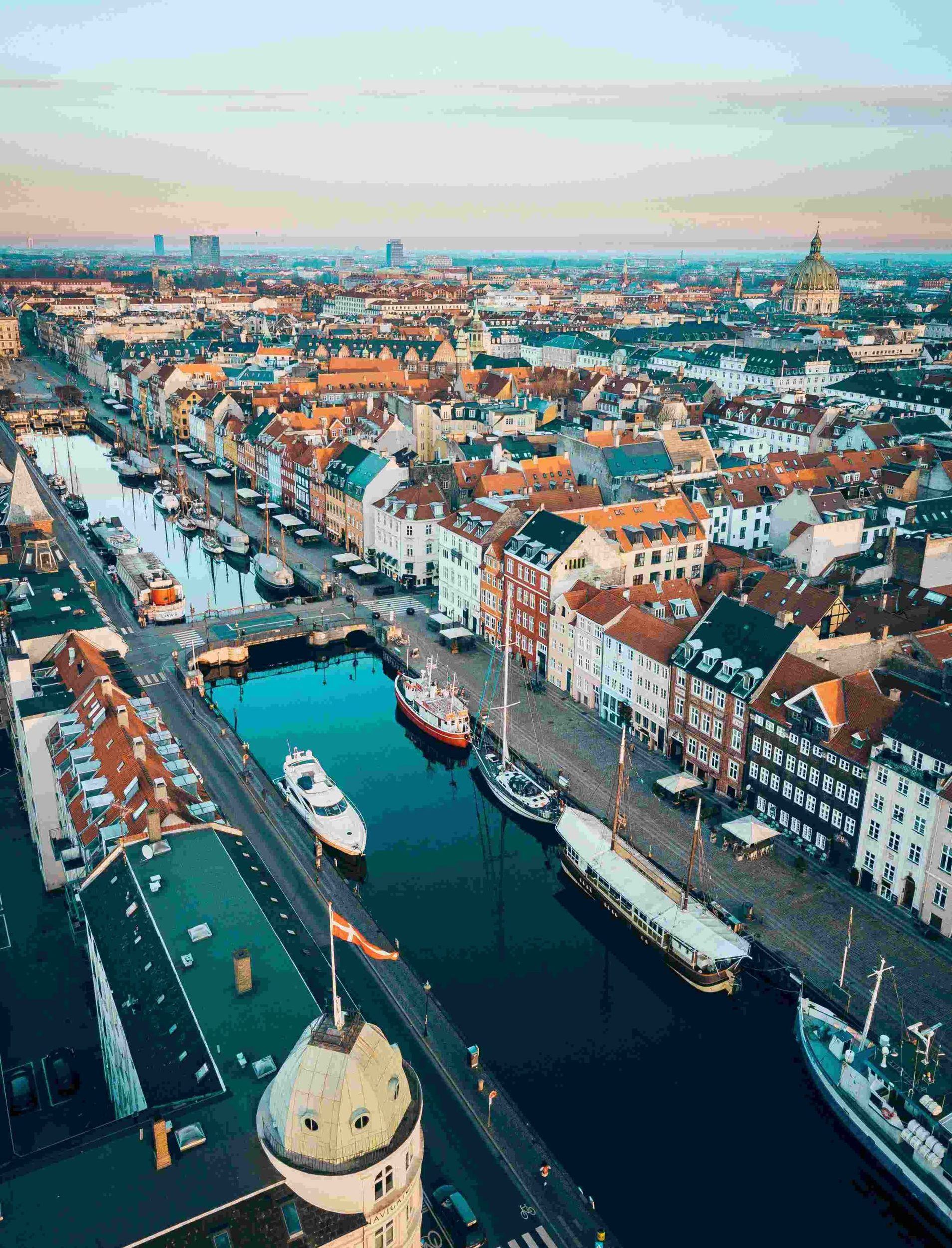 copenhagen from above