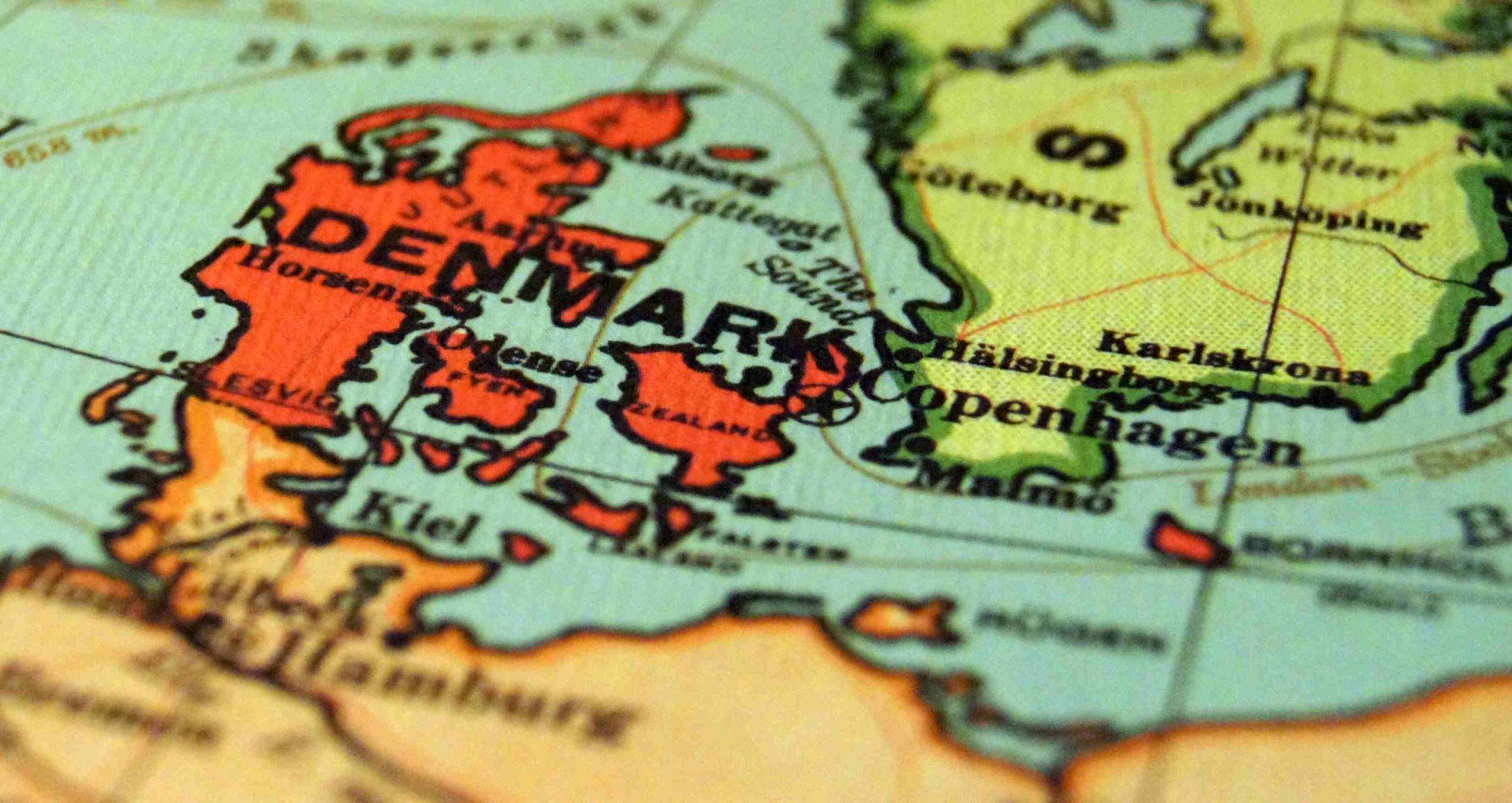 map of denmark germany sweden