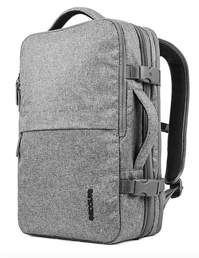 incase carry on backpack grey