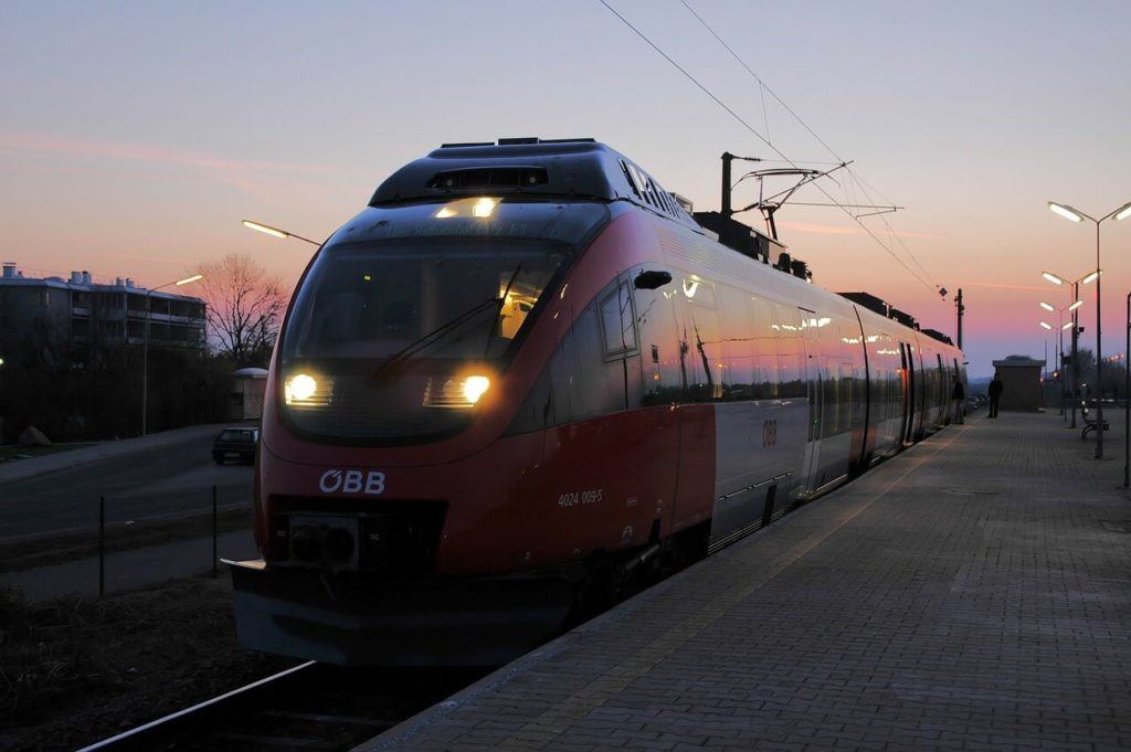 getting the train to vienna