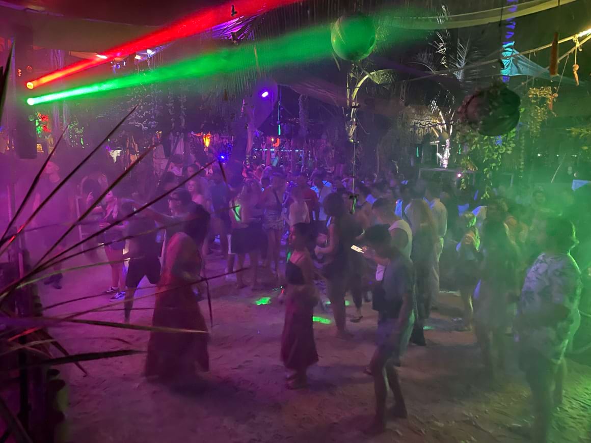 The dancefloor at Oxa - Koh Phangan party guide