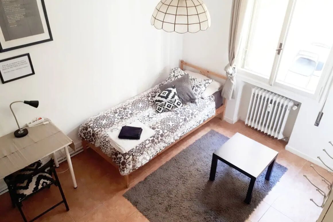 A Quiet Single Room by Piazzale Roma