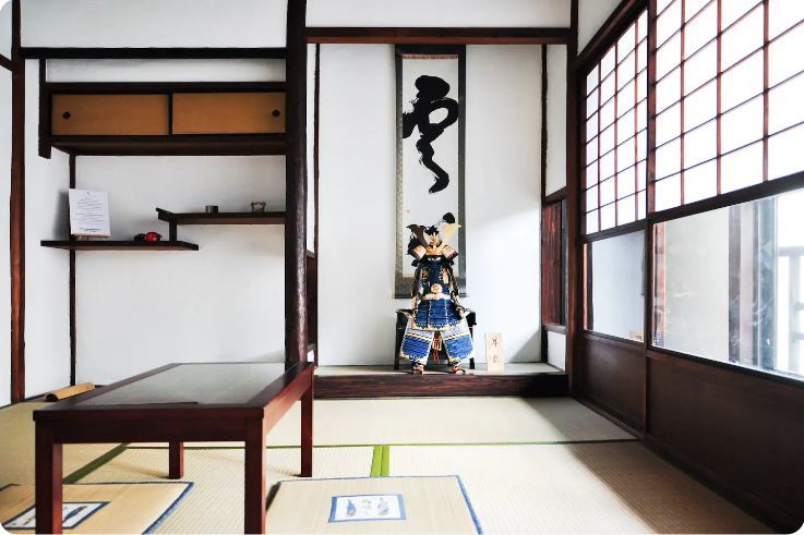 Balcony garden view by Nijo Castle