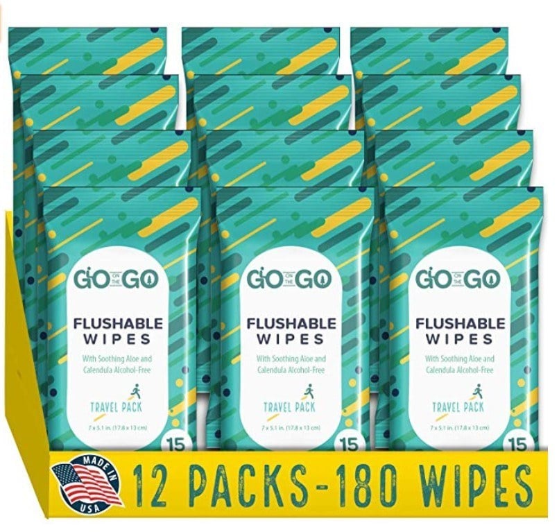 Flushable Wet Wipes