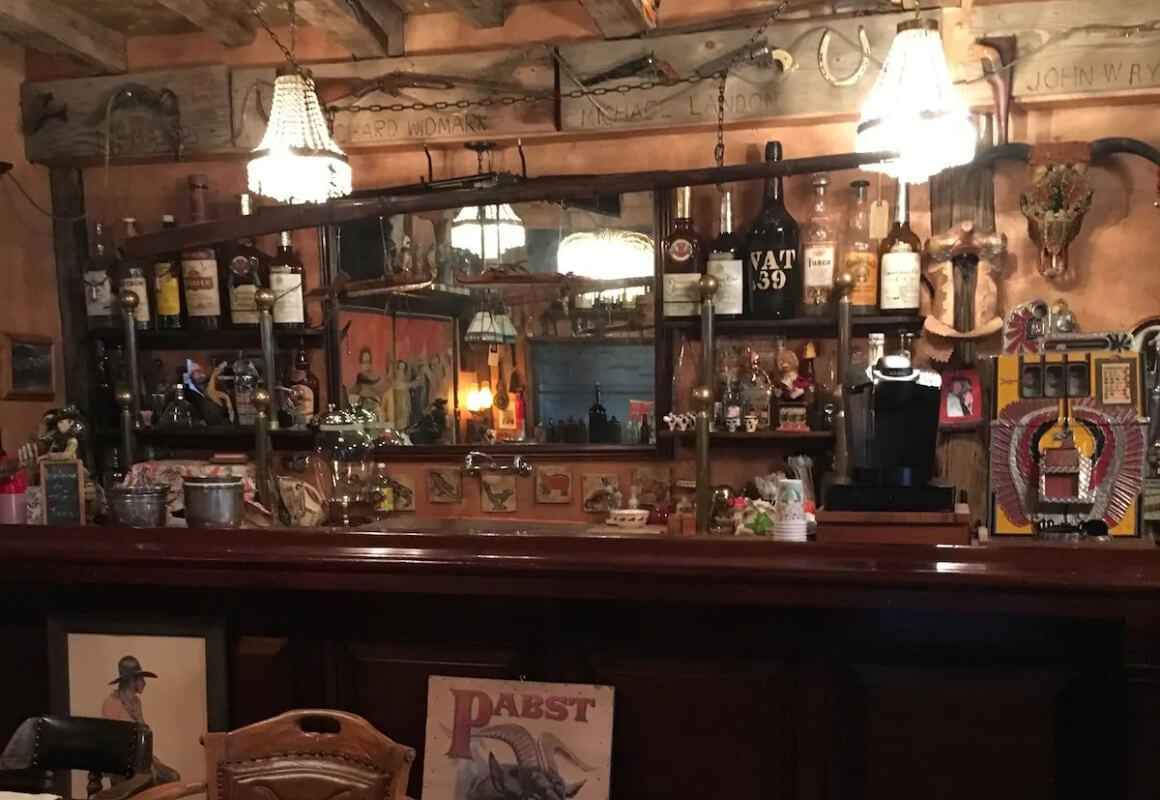 Old West Saloon in Tin Town