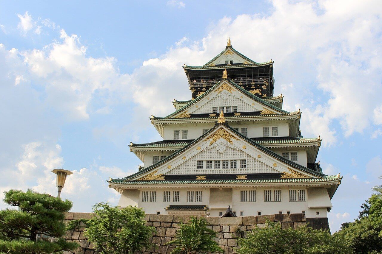 An old temple attraction in Osaka