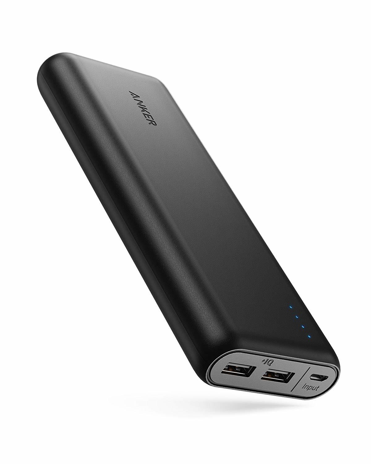 Powerbank - a backpacking travel essential and hostel packing necessity