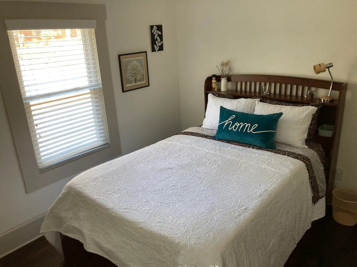 Private bedroom in house