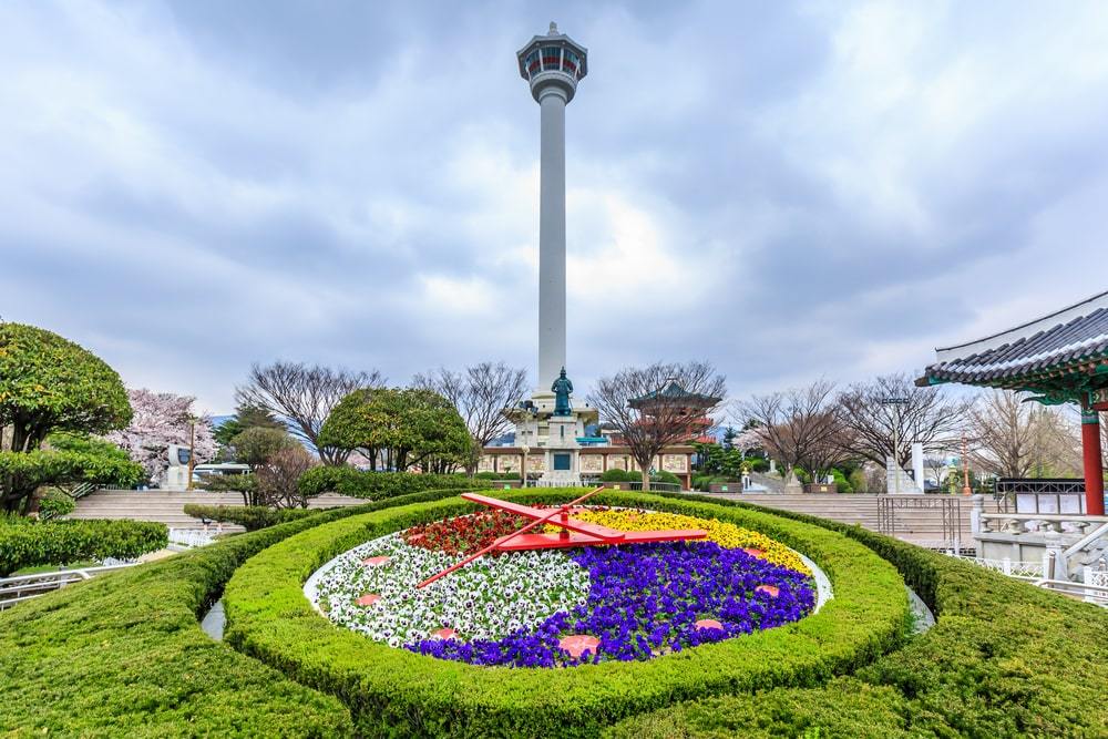 Busan Tower and Yongdusan Park