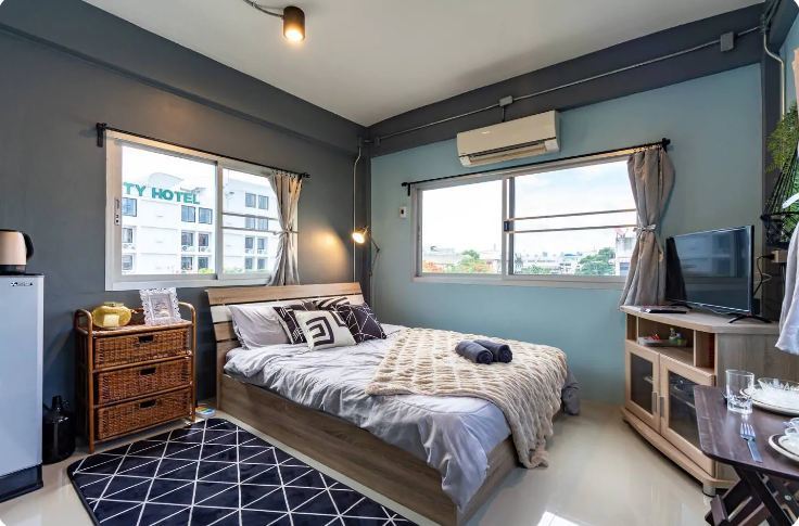 Studio with Canal Views