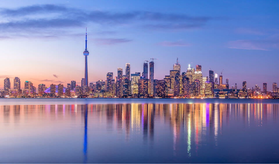 Take in the view from the CN tower