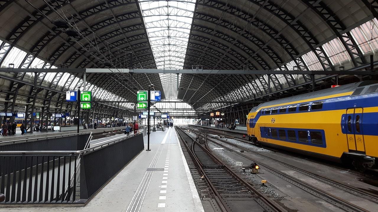 cheap train travel in Amsterdam