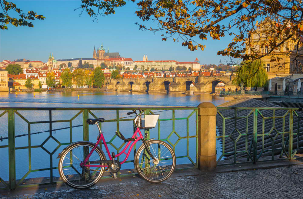 renting a bike in Prague