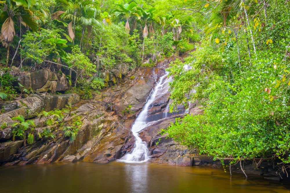 Port Glaud Waterfall