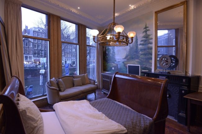 amsterdam bed and breakfast view
