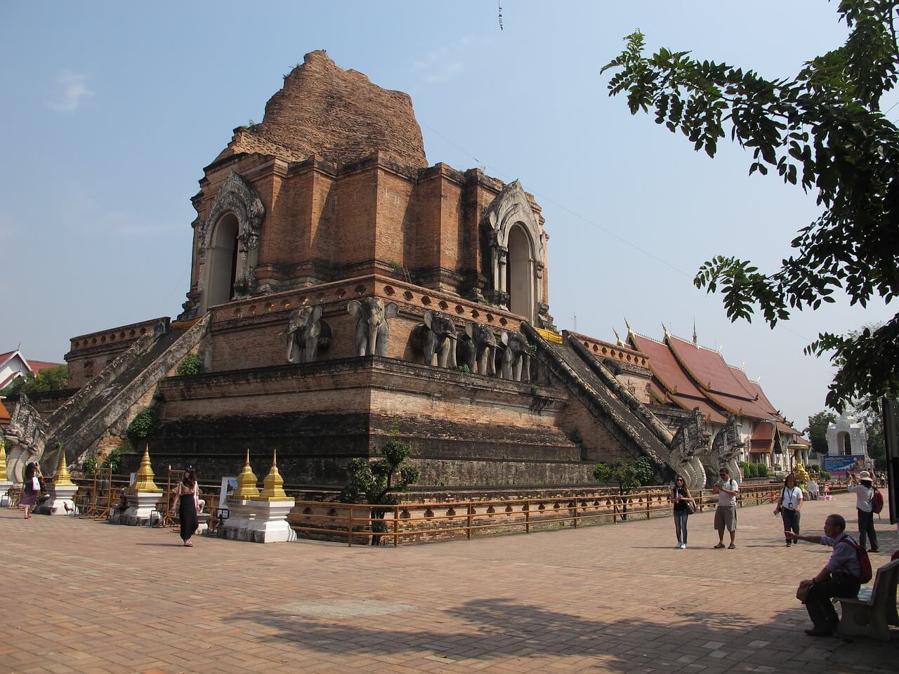 Wat Chedi Luang, Chiang Mai, Thailandia