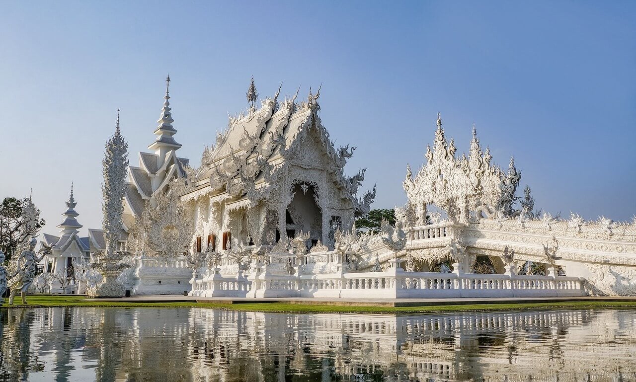 Temple blanc, Chiang Rai, Thaïlande