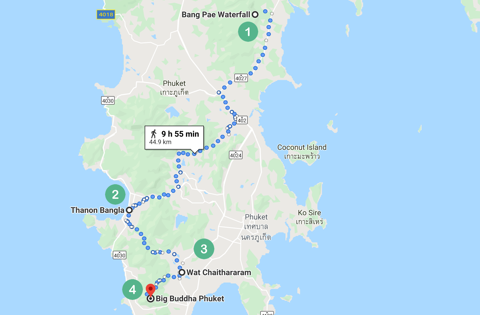 Phuket itinerary