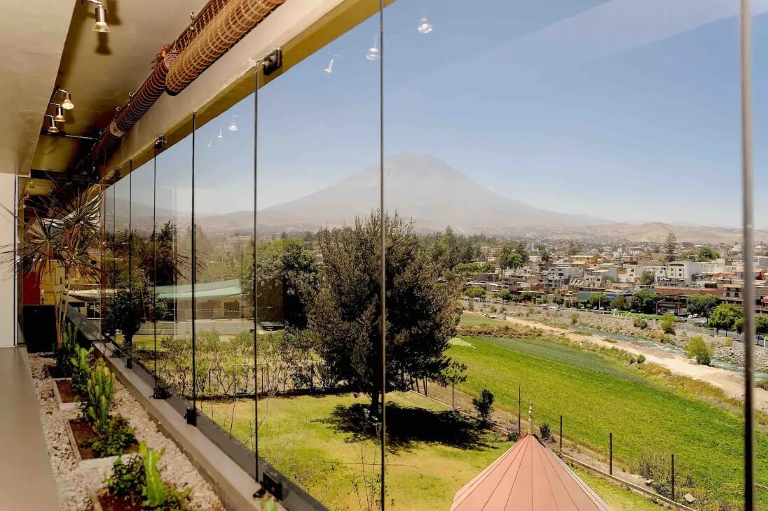 The Best view and location in Arequipa-Peru
