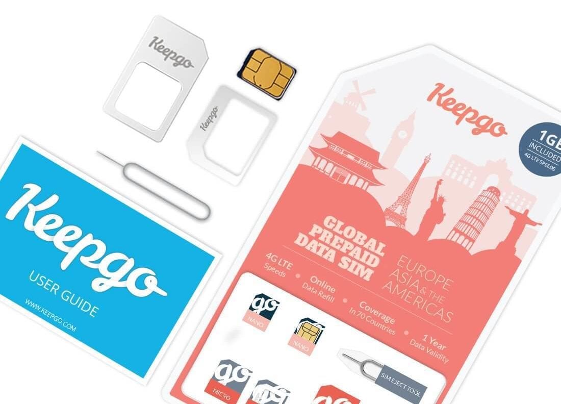Best Data SIM Card for International Travel - KeepGo