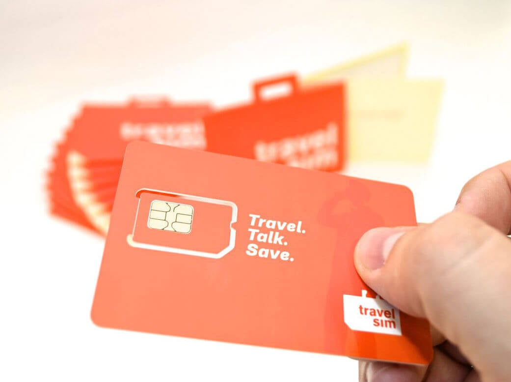 travel sim card in store