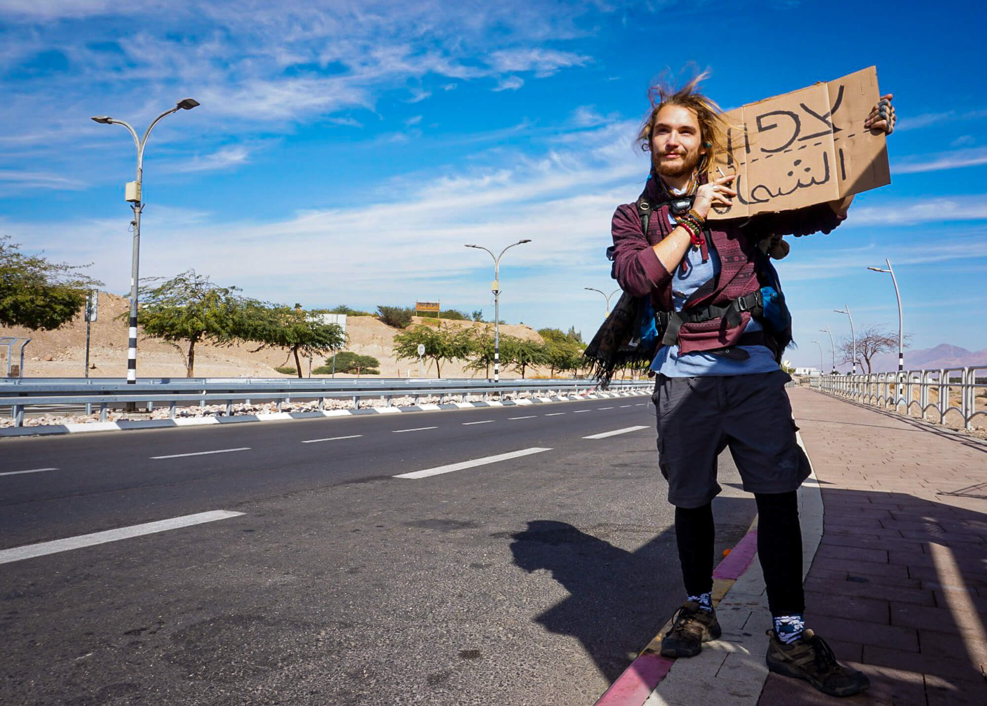 Hitchhiking - my best thing to do in Israel