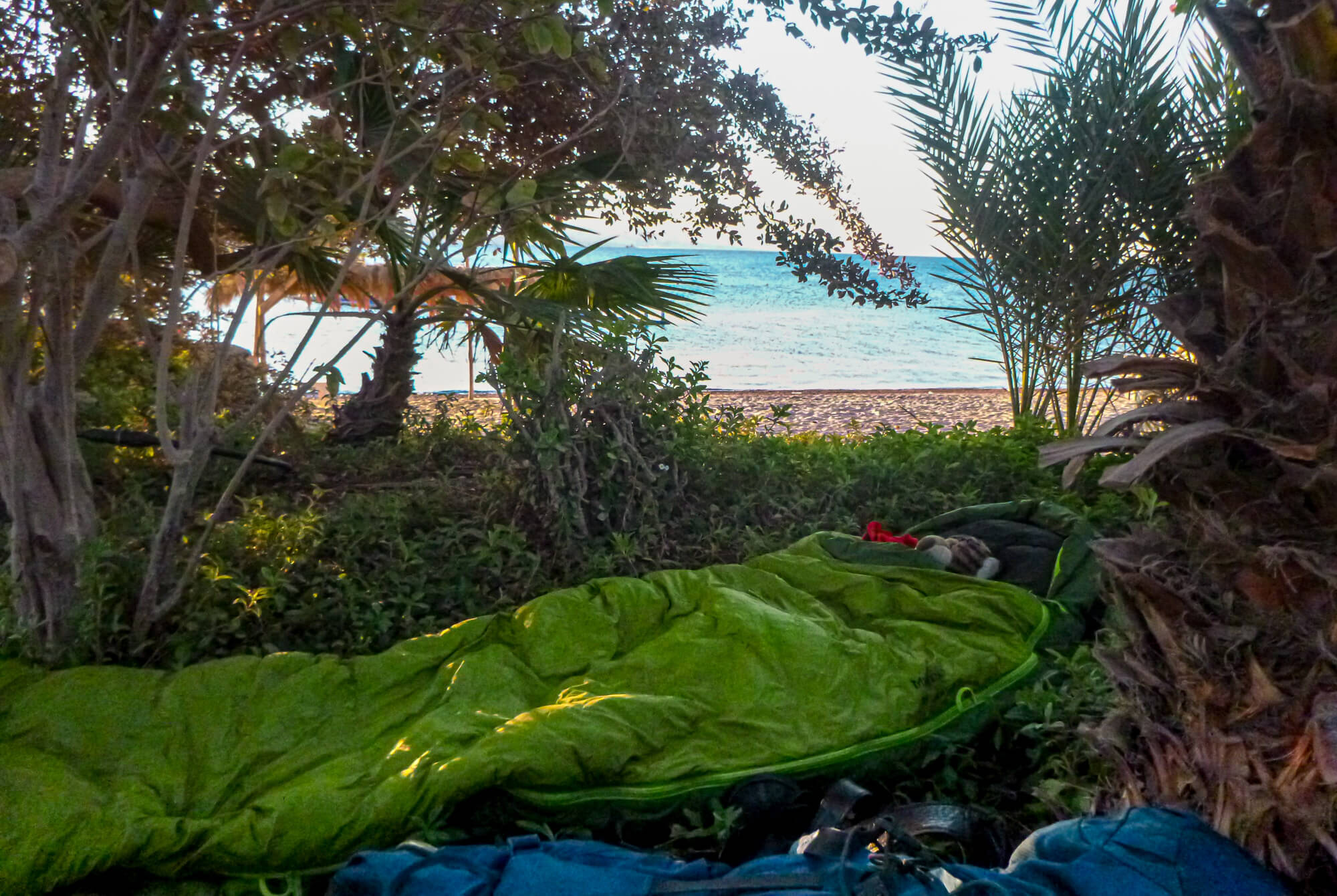 Sleeping at the Red Sea in Eilat - a point of interest in Israel