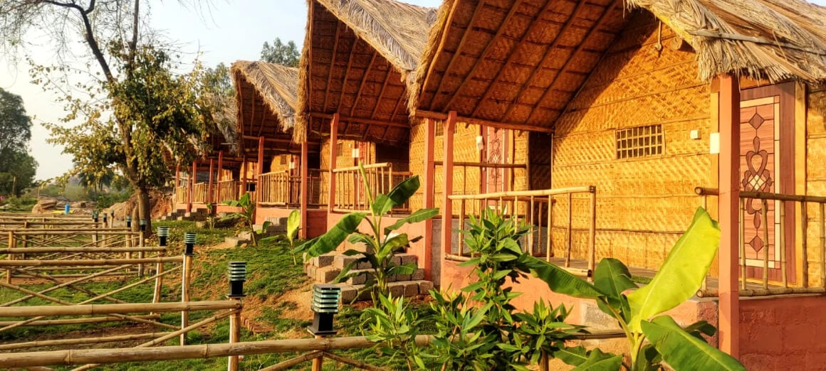 waterfall guesthouse hampi