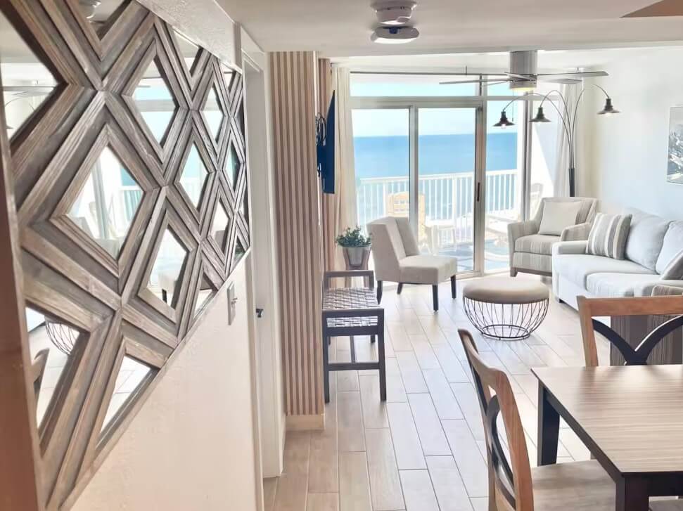 Boho Beachfront Condo