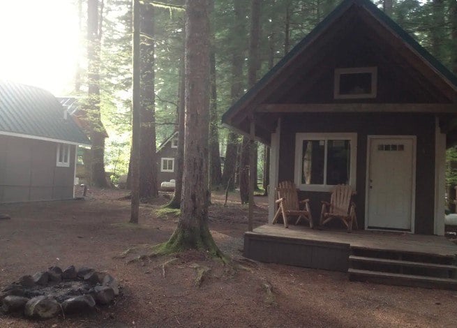 Cabin near Mt. St. Helens, Washington