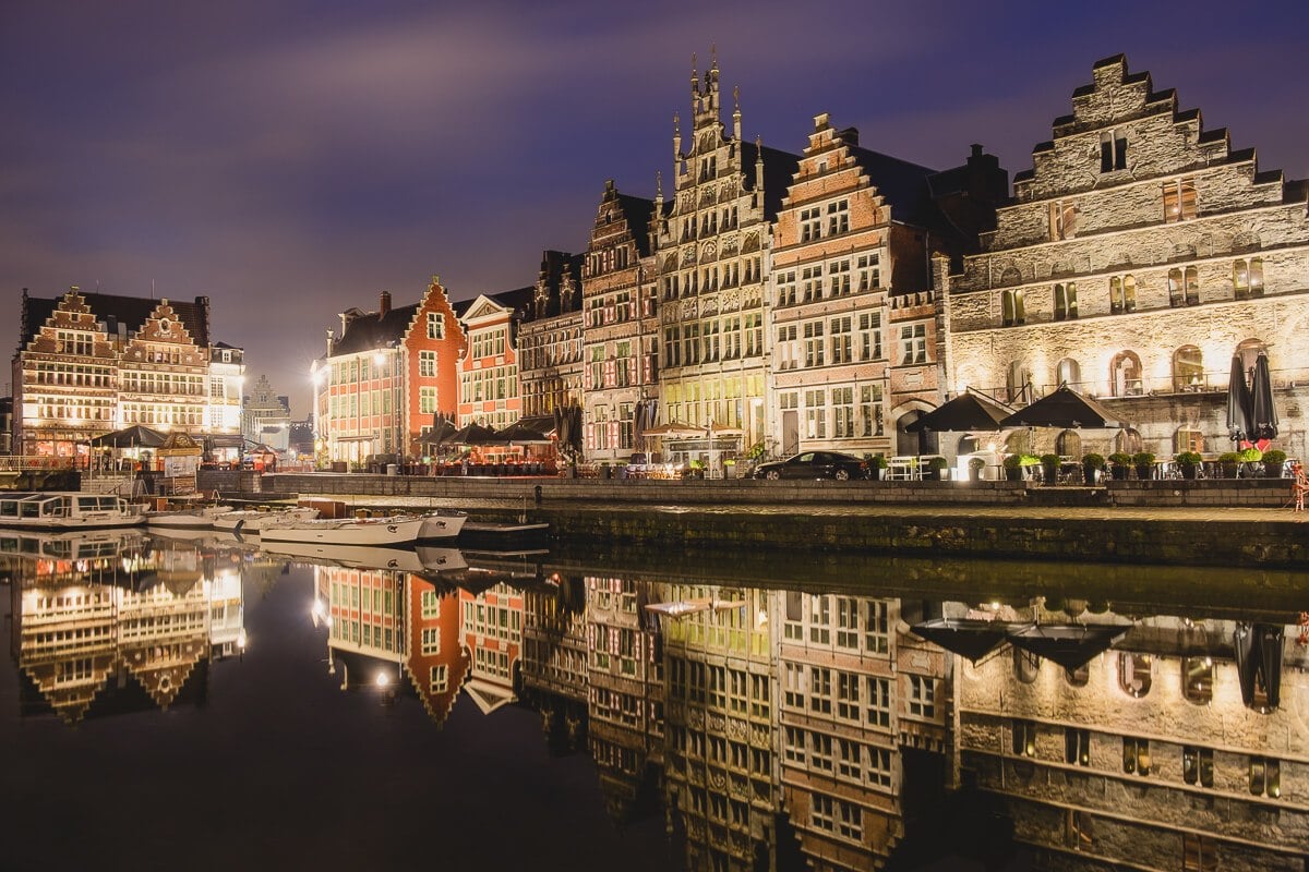 ghent belgium canals