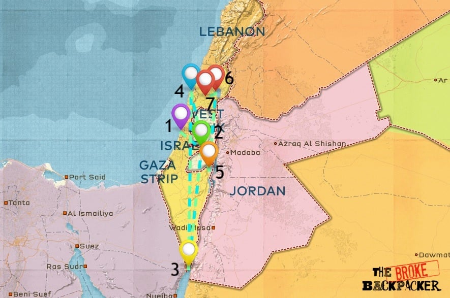 Israel Map