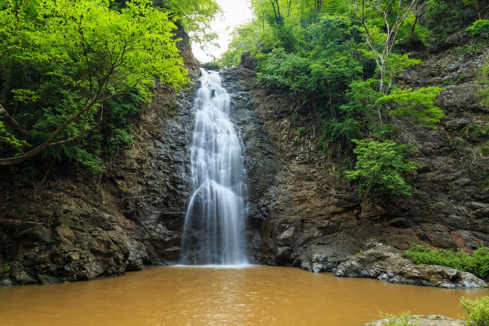 One of the Most Unique Places to Stay in Costa Rica, a nice waterfall in Montezuma.