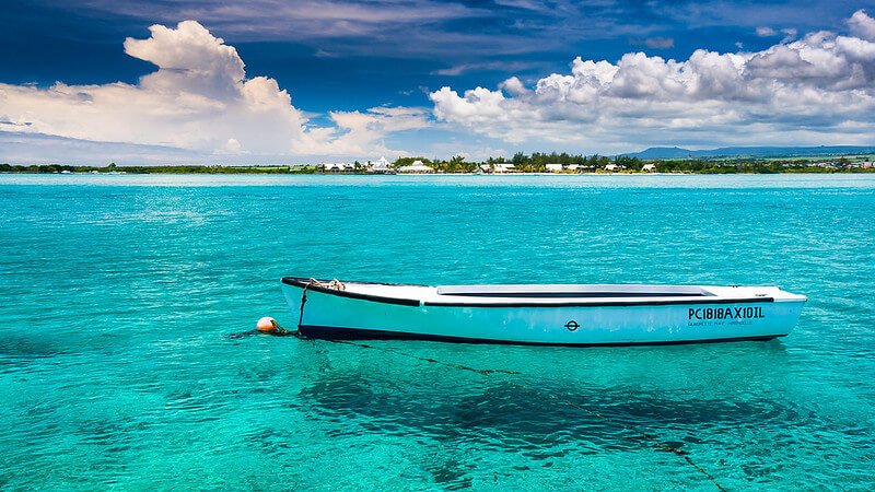 Blue Bay Beach - one of the best swimming beaches in Mauritius