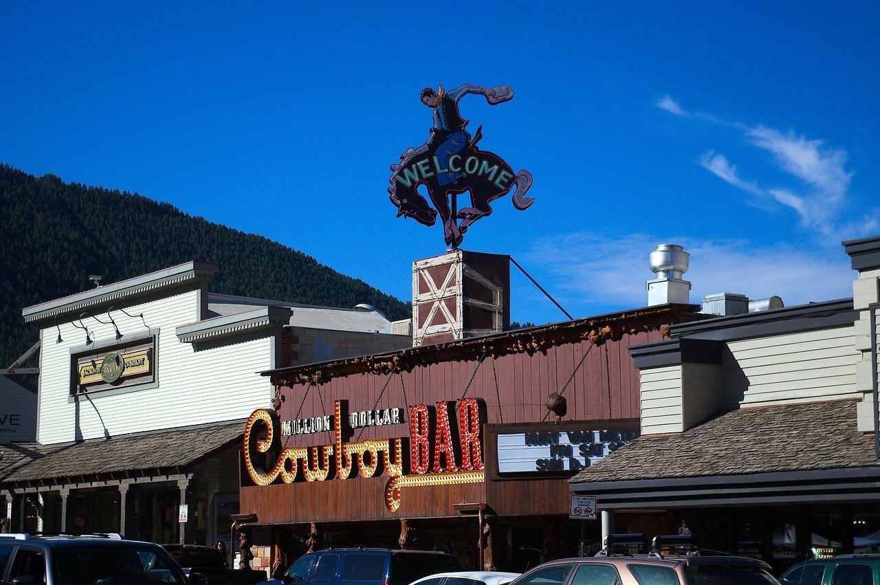 Jackson Hole cowboy bar